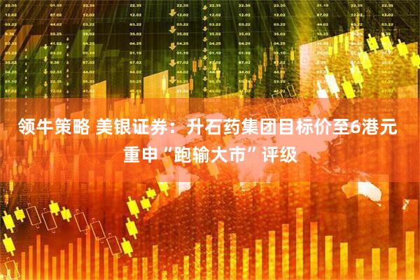 领牛策略 美银证券：升石药集团目标价至6港元 重申“跑输大市”评级